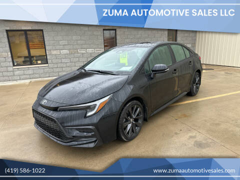 2023 Toyota Corolla for sale at Zuma Automotive Sales LLC in Celina OH