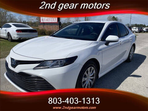 2018 Toyota Camry Hybrid for sale at 2nd Gear Motors in Lugoff SC