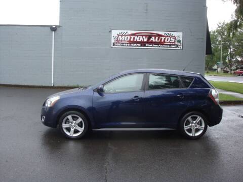 2009 Pontiac Vibe for sale at Motion Autos in Longview WA