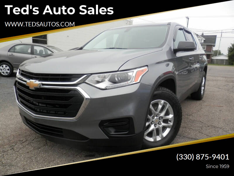 2018 Chevrolet Traverse for sale at Ted's Auto Sales in Louisville OH