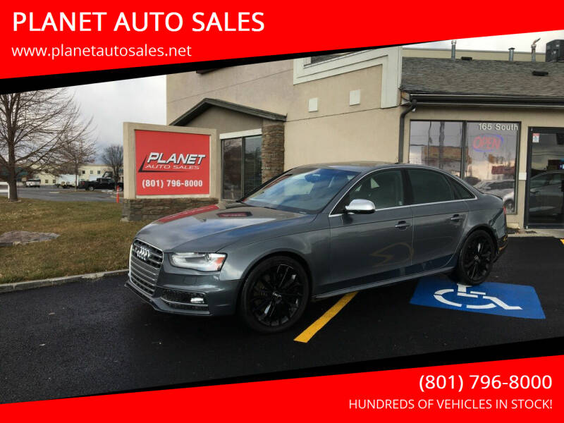 2014 Audi S4 for sale at PLANET AUTO SALES in Lindon UT