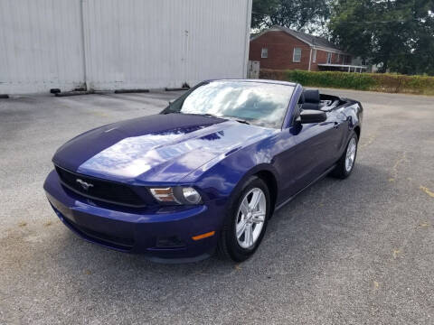 2012 Ford Mustang for sale at Advance Auto Sales - Cash Deals! in Muscle Shoals AL