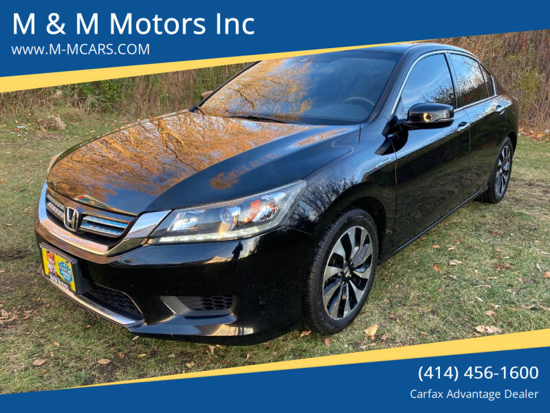 2015 Honda Accord Hybrid for sale at M & M Motors Inc in West Allis WI