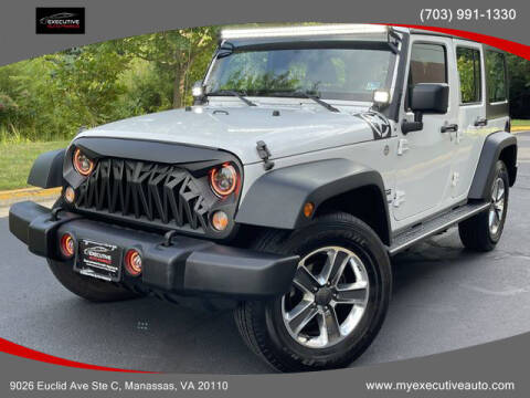 2014 Jeep Wrangler Unlimited for sale at Executive Auto Finance in Manassas VA
