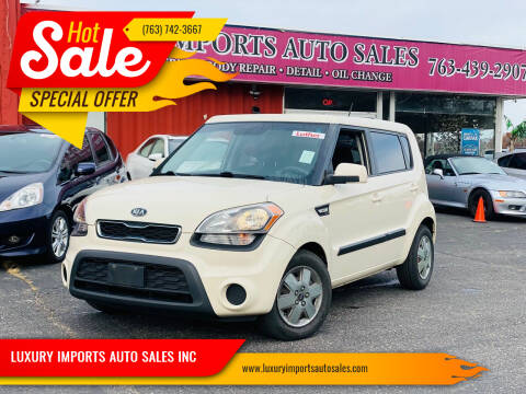 2012 Kia Soul for sale at LUXURY IMPORTS AUTO SALES INC in North Branch MN