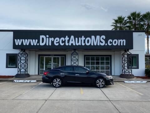2017 Nissan Maxima for sale at Direct Auto in D'Iberville MS