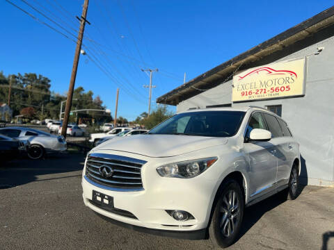 2013 Infiniti JX35 for sale at Excel Motors in Fair Oaks CA