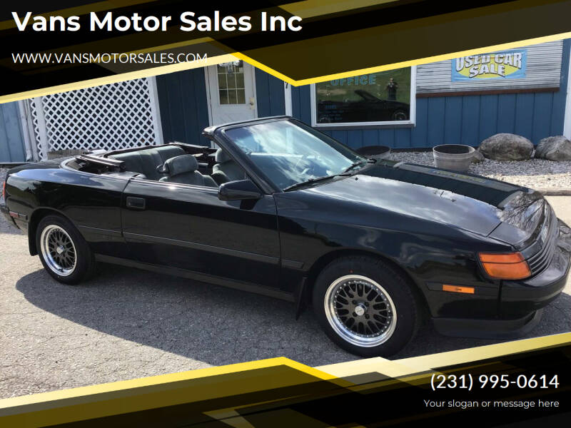 1988 Toyota Celica for sale at Vans Motor Sales Inc in Traverse City MI