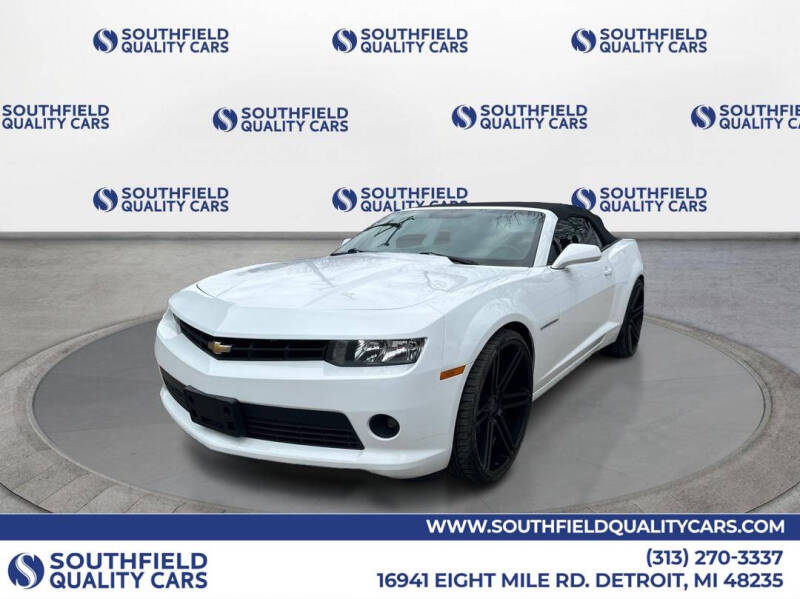 2015 Chevrolet Camaro for sale at SOUTHFIELD QUALITY CARS in Detroit MI