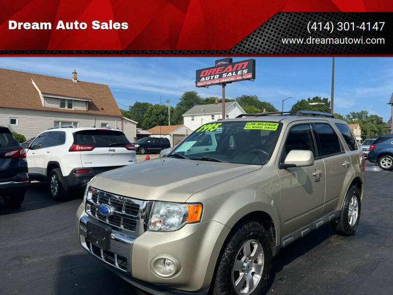 2012 Ford Escape for sale at Dream Auto Sales in South Milwaukee WI