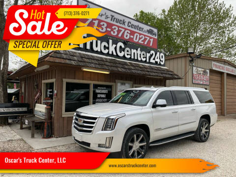 2016 Cadillac Escalade ESV for sale at Oscar's Truck Center, LLC in Houston TX