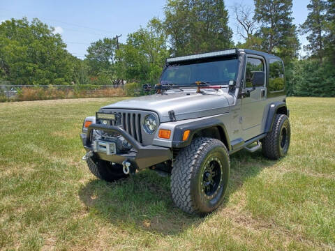 2001 Jeep Wrangler for sale at LA PULGA DE AUTOS in Dallas TX