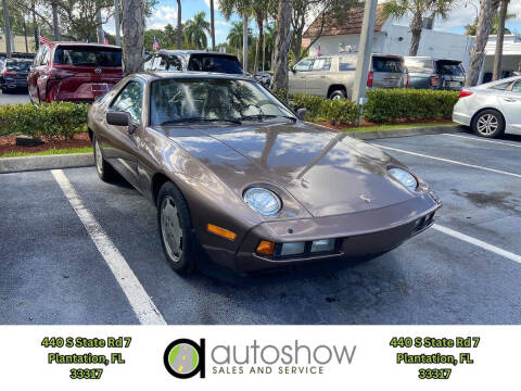 1983 Porsche 928 for sale at AUTOSHOW SALES & SERVICE in Plantation FL