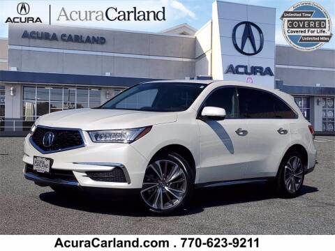 2019 Acura MDX for sale at Acura Carland in Duluth GA