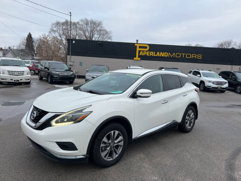 2018 Nissan Murano for sale at PAPERLAND MOTORS in Green Bay WI