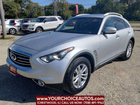 2016 Infiniti QX70 for sale at Your Choice Autos - Crestwood in Crestwood IL