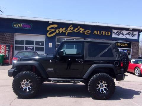2013 Jeep Wrangler for sale at Empire Auto Sales in Sioux Falls SD