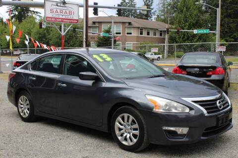 2013 Nissan Altima for sale at Sarabi Auto Sale in Puyallup WA