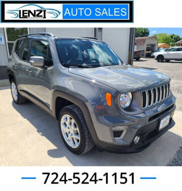 2021 Jeep Renegade for sale at LENZI AUTO SALES LLC in Sarver PA