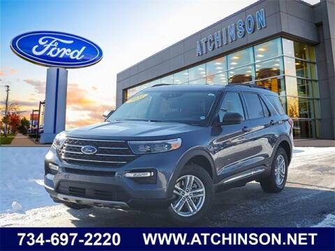 2021 Ford Explorer for sale at Atchinson Ford Sales Inc in Belleville MI