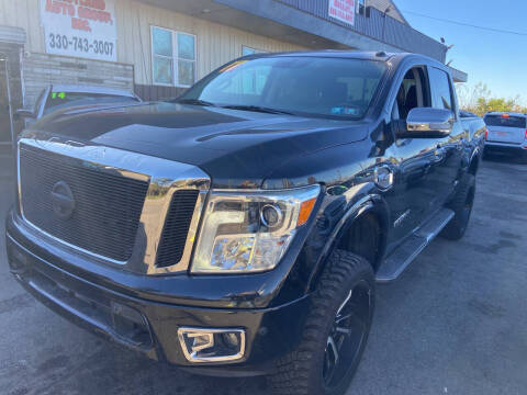 2017 Nissan Titan for sale at Six Brothers Mega Lot in Youngstown OH