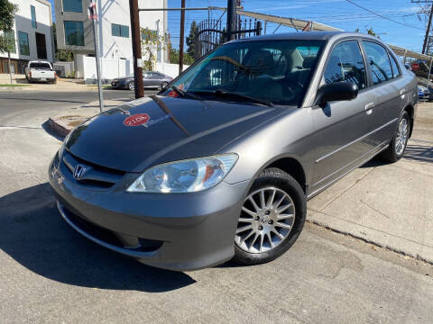 2005 Honda Civic for sale at West Coast Motor Sports in North Hollywood CA