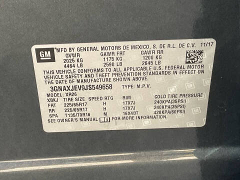 2018 Chevrolet Equinox LT