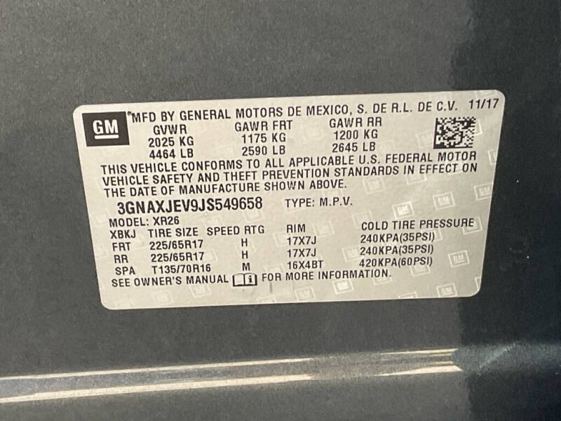 2018 Chevrolet Equinox LT