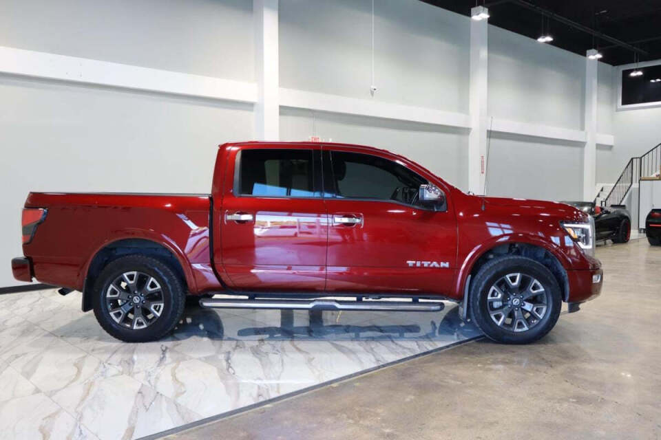 2021 Nissan Titan for sale at IMD MOTORS, INC in Dallas, TX