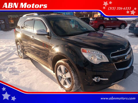 2013 Chevrolet Equinox for sale at ABN Motors in Redford MI