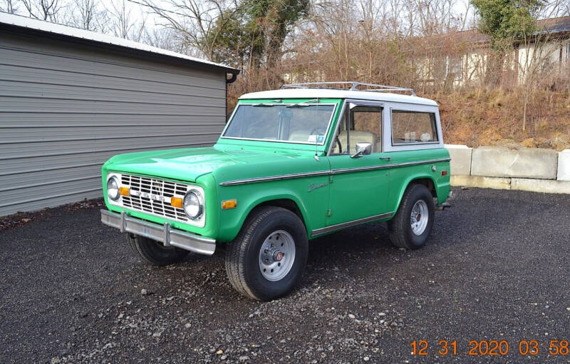 1972 Ford Bronco for sale at CLASSIC GAS & AUTO in Cleves OH