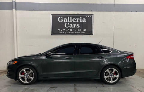 2015 Ford Fusion for sale at Galleria Cars in Dallas TX