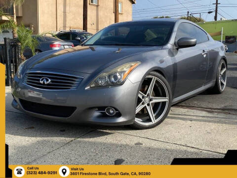 2013 Infiniti G37 Coupe Journey