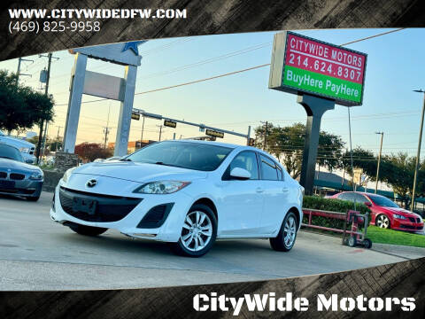 2011 Mazda MAZDA3 for sale at CityWide Motors in Garland TX