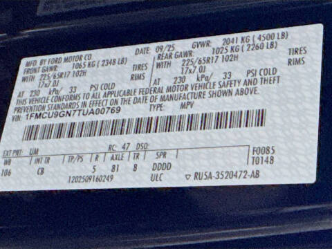 2026 Ford Escape Active