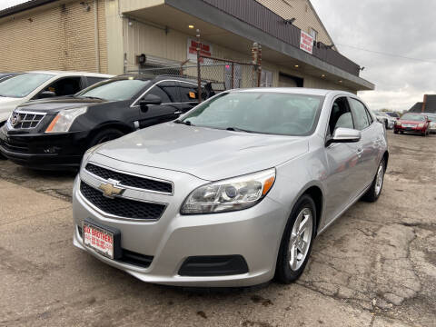 2013 Chevrolet Malibu for sale at Six Brothers Mega Lot in Youngstown OH