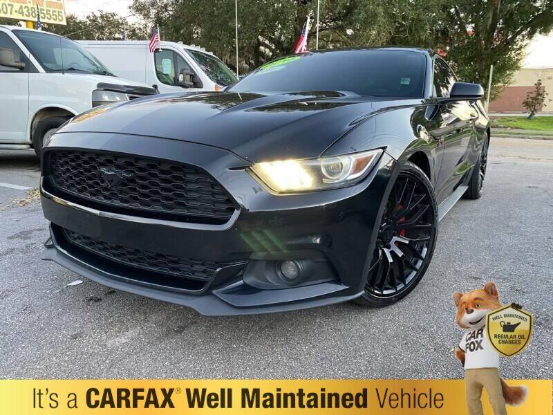 2016 Ford Mustang for sale at LATINOS MOTOR OF ORLANDO in Orlando FL