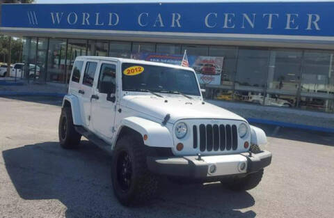 2012 Jeep Wrangler Unlimited for sale at WORLD CAR CENTER & FINANCING LLC in Kissimmee FL