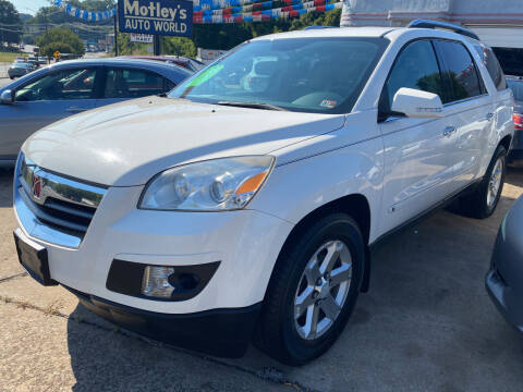 2008 Saturn Outlook for sale at Motley's Auto World in Danville VA