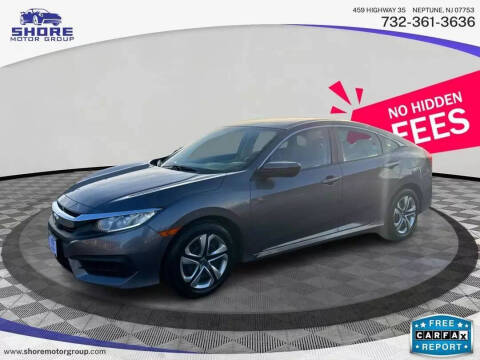 2016 Honda Civic for sale at Shore Motor Group in Neptune City NJ