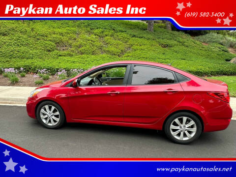 2014 Hyundai Accent for sale at Paykan Auto Sales Inc in San Diego CA