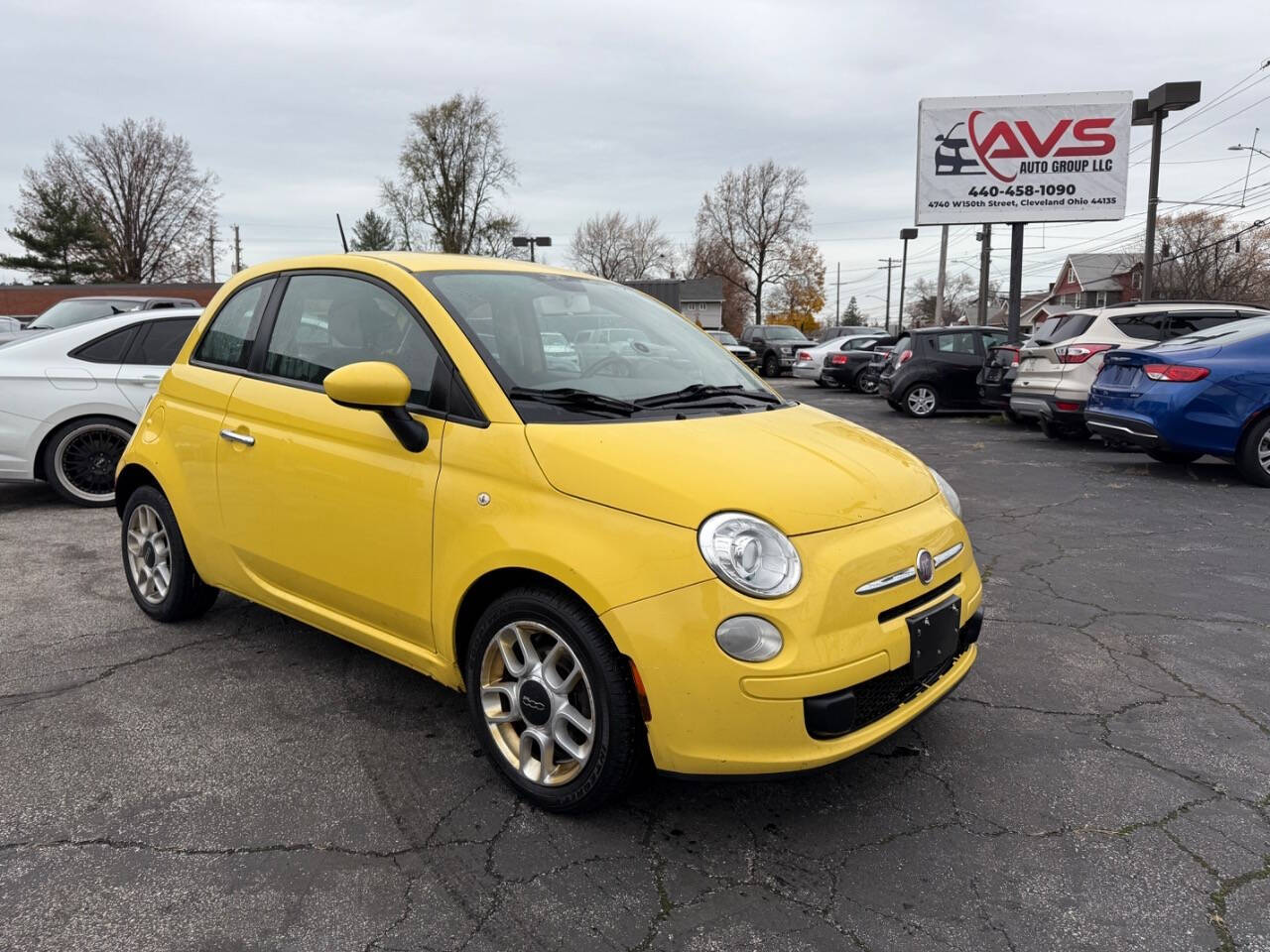 2012 FIAT 500 for sale at AVS AUTO GROUP LLC in CLEVELAND, OH