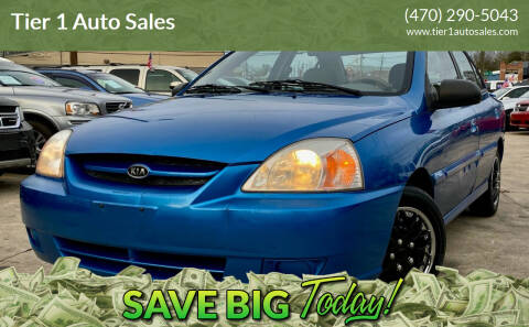 2004 Kia Rio for sale at Tier 1 Auto Sales in Gainesville GA