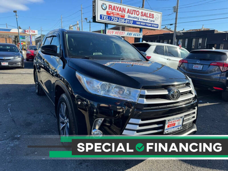 2017 Toyota Highlander for sale at Rayan Auto Sales in Plainfield NJ