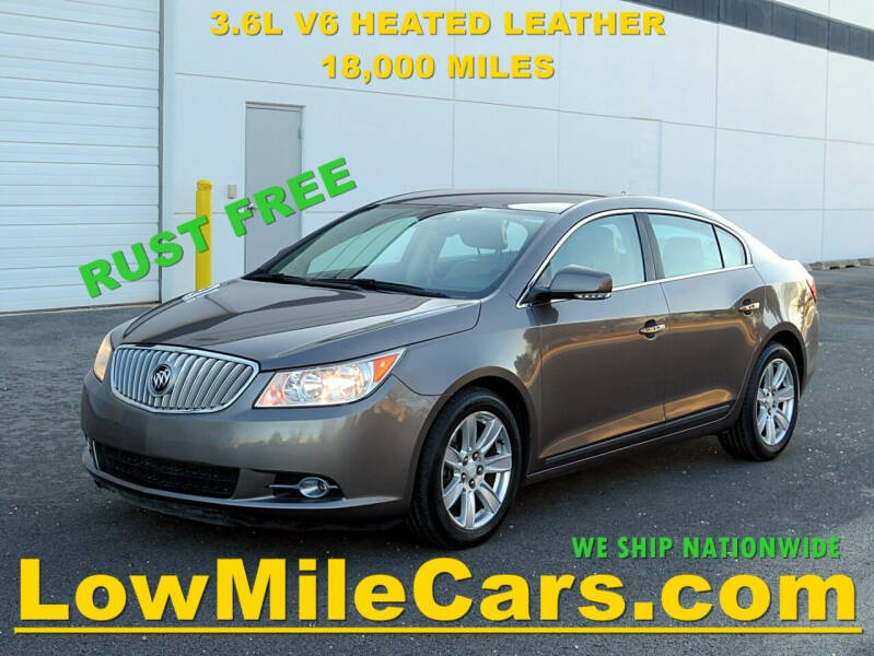 2011 Buick LaCrosse for sale at LowMileCars.com / LM CARS INC in Burr Ridge IL