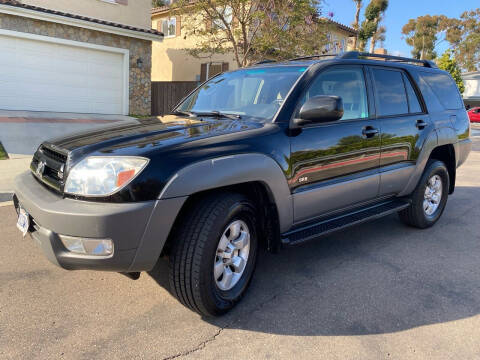 2003 Toyota 4Runner for sale at CALIFORNIA AUTO GROUP in San Diego CA