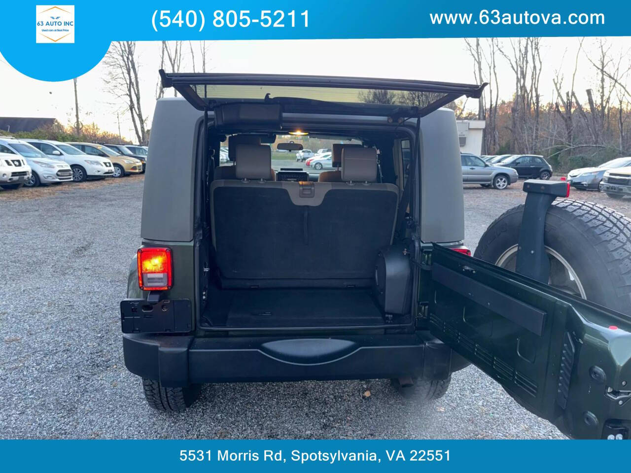 2007 Jeep Wrangler for sale at 63 Auto Inc in Spotsylvania, VA