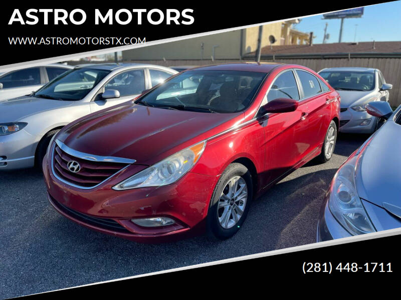2013 Hyundai Sonata for sale at ASTRO MOTORS in Houston TX