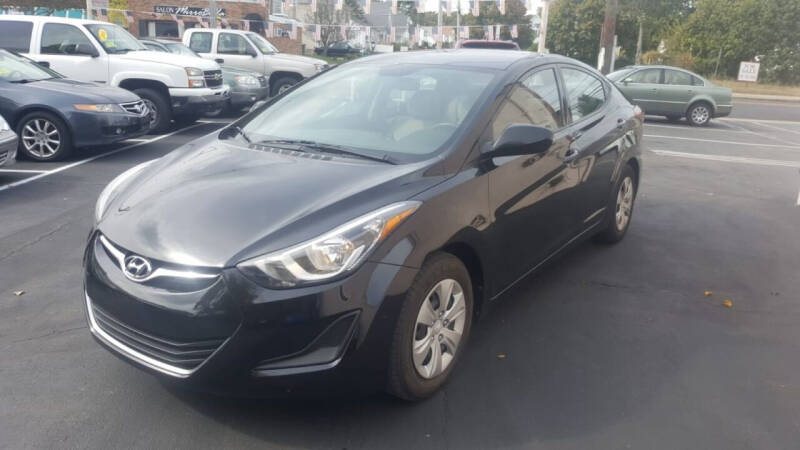 2016 Hyundai Elantra for sale at Rouhana Auto Sales in Norwood MA