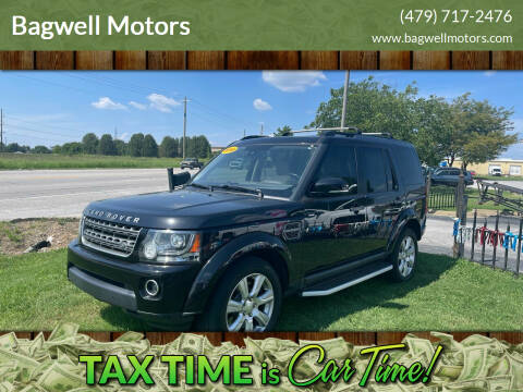 2015 Land Rover LR4 for sale at Bagwell Motors in Springdale AR